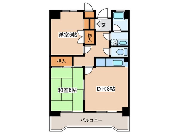 レジデンス和の物件間取画像